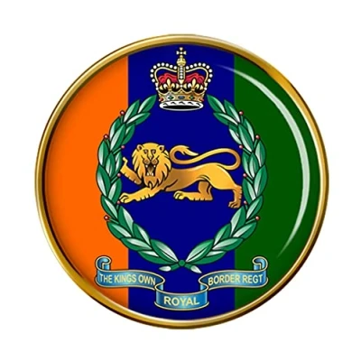 Image of King&#039;s Own Royal Border Regiment, British Army Pin Badge