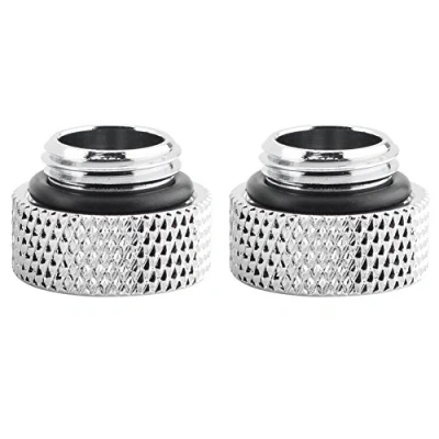 Image of Richer R Screw Seat,2pcs12.5/15/20/25/35/45mm Water Cooling G1/4 Male to Female Extender Fitting Adapter (12.5mm)