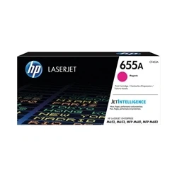 Image of HP 655A Original LaserJet Toner Cartridge Magenta CF453A