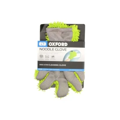 Image of OXFORD Microfibre Noodle Wash Glove Green