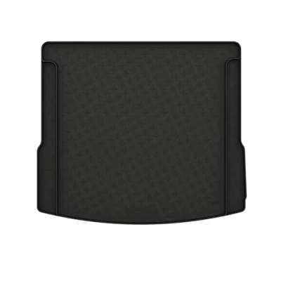 Image of Travall CargoMat Boot Liner Compatible with Porsche Macan (2014 Current) Premium Tailored to Fit Car Floor Mat Waterproof Black Rubber All Weather Dog Friendly Specific Protector