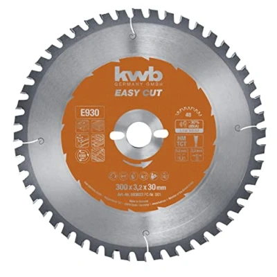 Image of kwb 300 x 30 mm Circular Saw Blade, Made in Germany, Nail Proof, for Wood with Metal Residues
