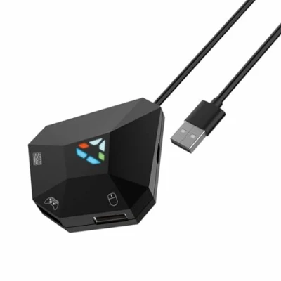 Image of Gaming keyboard and mouse adapter for game consoles, compatible with Nintendo Switch, PS4, PS3, Xbox One, 360