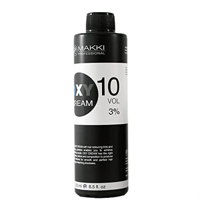 Image of Makki Professional Oxy Cream Peroxide Developer 10 VOL(3 per cent) 250ml