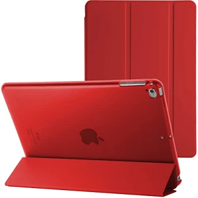 Image of Smart Magnetic Stand Case Only For Apple iPad Mini 1st/ 2nd and 3rd Generation Released in Year 2012/ 2013 2014 (Red)