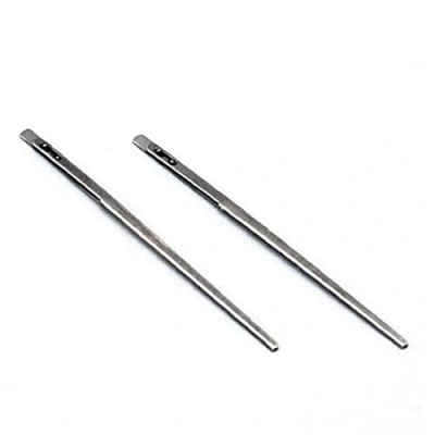 Image of 3pcs Leather Sewing Needle Lacing Craft Tool Knitting Double Hole Rope Lace