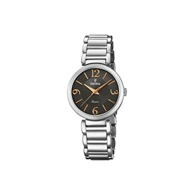 Image of Festina Womens Analogue Classic Quartz Watch with Stainless Steel Strap F20212/2