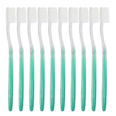 Image of Disposable Toothbrush, Bulk Toothbrushes Individually Wrapped, Soft Bristle for Hotel, Travel (100)