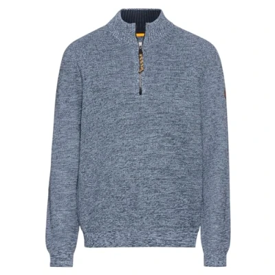 Image of camel active Men&#039;s 409530 4k06 Pullover Sweater, Denim Blue, L
