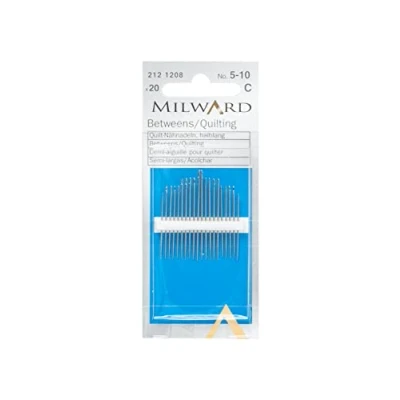 Image of Milward Betweens/Quilting Hand Sewing Needles, Silver, Nos.5 10