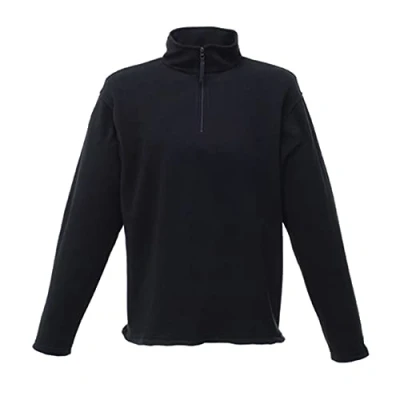 Image of Regatta Men&#039;s Micro Zip Neck Fleece Size 4XL Black