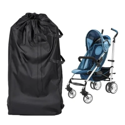 Image of Belligern Buggy Bag,Pushchair &amp; Pram Transport Bags with Shoulder Straps,Waterproof Travel Bag for Airplane,Pram Bag,Easy to Carry,for Airplane Storage