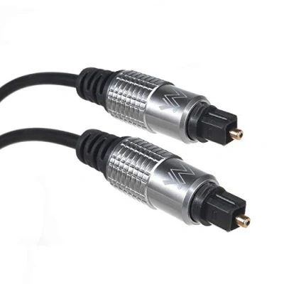Image of Maclean MCTV 453 Optical Digital Audio cable, T Toslink to Toslink, fibre optic for Home Theater (3m)