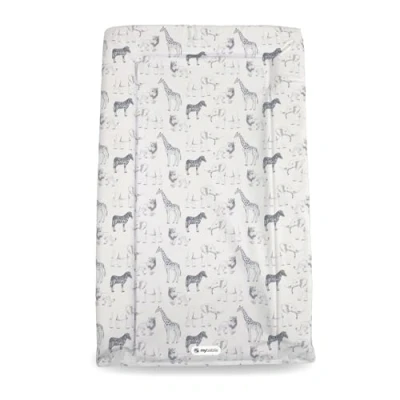Image of My Babiie Changing Mat Padded, Waterproof, Raised Edges, Easy Wipe Clean, Baby Nappy Change Safari