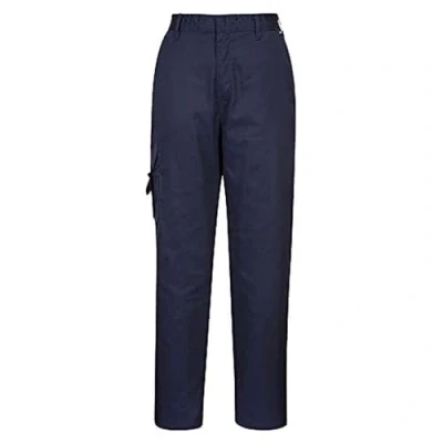 Image of Portwest Women&#039;s Combat Trousers Work Utility Pants, Navy, 28W 31L UK