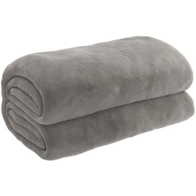 Image of vidaXL Weighted Blanket with Cover Grey 138x200 cm Single 6 kg Fabric