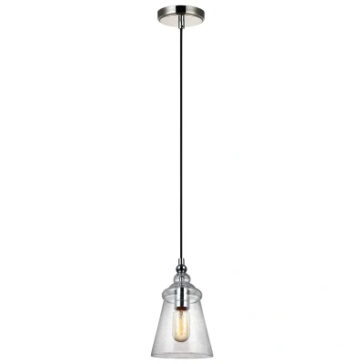 Image of Feiss Loras 1 Light Mini Pendant Chrome