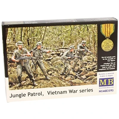 Image of Masterbox MAS3595 1:35 Jungle Patrol, Vietnam War Series