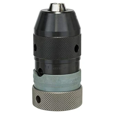 Image of Bosch 1608572003 Quick Drill Chuck, 0 V, Black/Silver, 1 13 mm