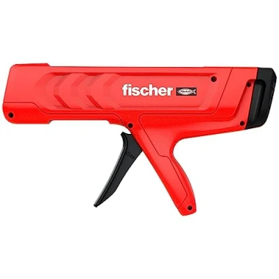 Image of fischer FIS DM S Pro Hand Squeezer, Cartridge Gun for 2 Chamber Cartridges, Squeezing Efficient Squeezing, Ergonomic Design Optimal Handling