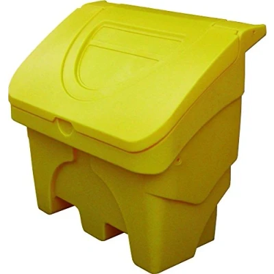 Image of Winter Grit/Sand Box Slim 130L Yellow (Manufactured From UV Stablished Polyethylene) 379940