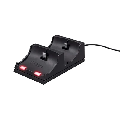 Image of Trust Gaming 21681 GXT 235 Duo Charging Dock for PS4, Black