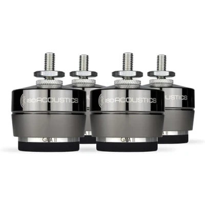 Image of IsoAcoustics Gaia Series Isolation Feet for Speakers &amp; Subwoofers (Gaia II, 54 kg max) Set of 4