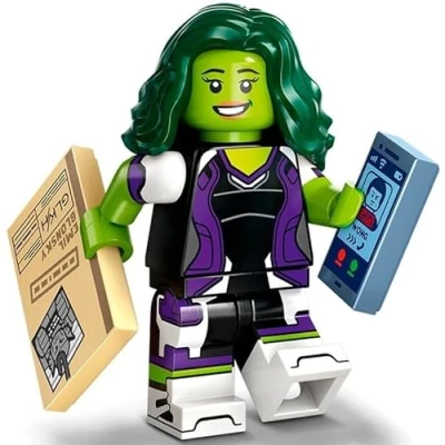 Image of LEGO Marvel Superheroes Series 2 Minifigure She Hulk 71039