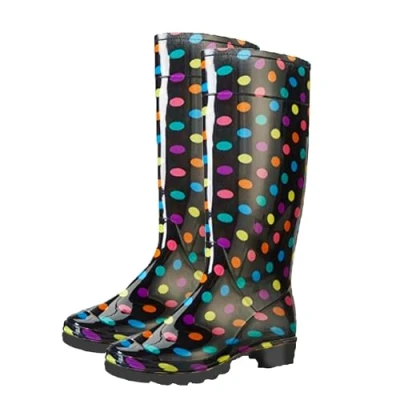 Image of Ladies Womens Wellies Snow Rain Festival Wellington Boots Size 8UK