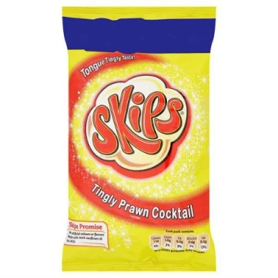 Image of Skips Tingly Prawn Cocktail Flavour Crisps 17g Case of 30