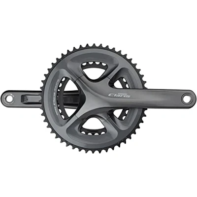 Image of SHIMANO Claris 8 Speed Road Bicycle Crankset FC R2000