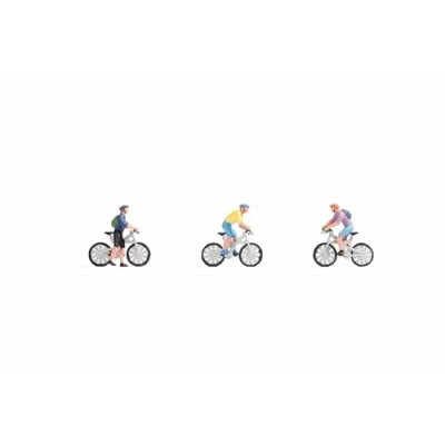 Image of Noch 15899 Mountainbikers, Coloured