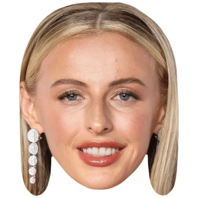 Image of Chloe Kelly (Smile) Celebrity Mask, Flat Card Face, Fancy Dress Mask