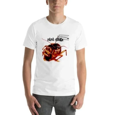 Image of wowdewwe3a3 papa infest album roach tour 2020 cahpeko T Shirt White