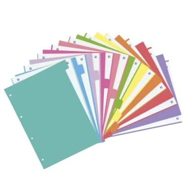 Image of Oxford Strongline A4 10 Position File Dividers