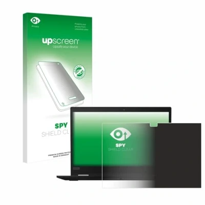 Image of upscreen Privacy Screen Protector compatible with Lenovo ThinkPad X13 Yoga 20SX0003GE Anti Spy Protection