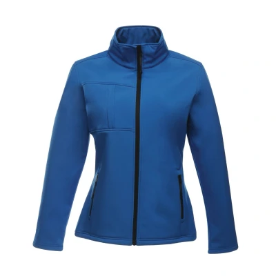 Image of Regatta Professional Womens/Ladies Octagon II Waterproof Softshell Jacket Blue Size 16 UK