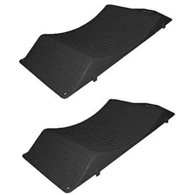 Image of MSA 2 x TYRE WHEEL SAVERS with HANDLES STOPS FLAT SPOTS saver caravan motorhome