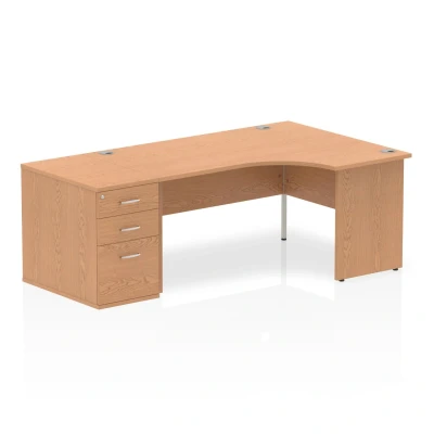 Image of Impulse 1600 Right Hand Panel End Workstation 800 Pedestal I000889