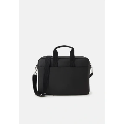 Image of Lacoste MENS Classic Unisex Laptop bag, Size: One Size, Noir