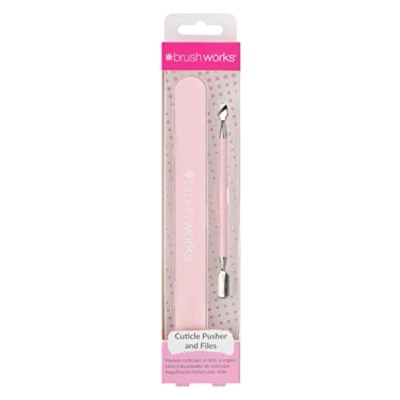 Image of Brushworks Cuticle Pusher and Files