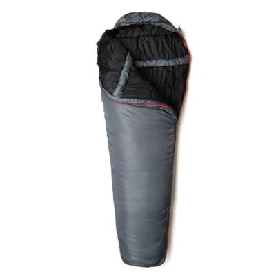 Image of Snugpak Travelpak 4 WGTE Sleeping Bag with Built in Mosquito Net, Sanitary Fabric, Insulated Shoulder Baffle Sleep for Camping, Hiking &amp; Tropical Travel Included Compression Sack Grey