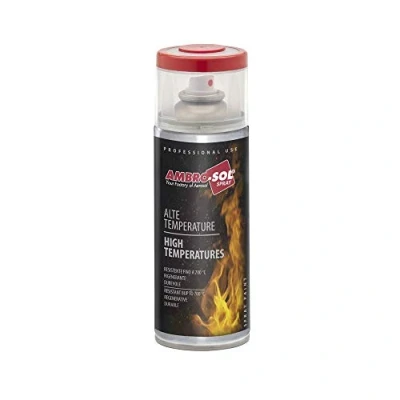 Image of Ambro Sol V400TEMP4 High Temperatures Enamel Spray Paint, White