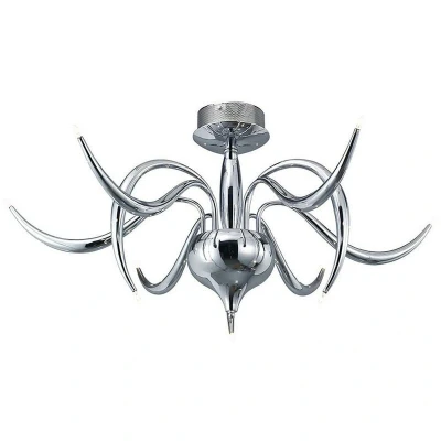 Image of Llamas Ceiling 9 Light G4 Polished Chrome, NOT LED/CFL Compatible
