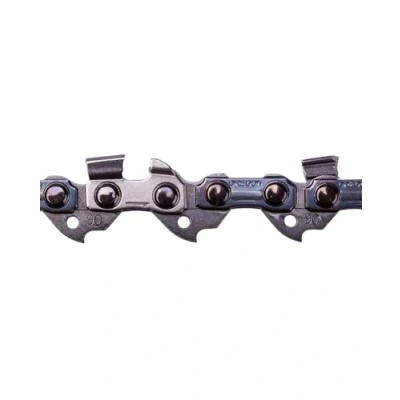 Image of Oregon AdvanceCut 3/8&quot; Low Profile Pitch, .043&quot; (1.1 mm) Gauge Chamfer Chisel Chainsaw Chain for 12 Inch Bar 44 Drive Links fits Stihl and more (90PX)