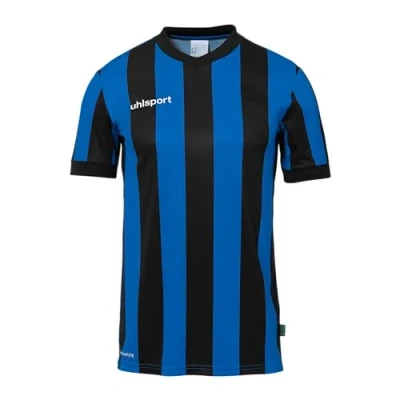 Image of uhlsport Unisex Retro Stripe Shirt Short Sleeve T