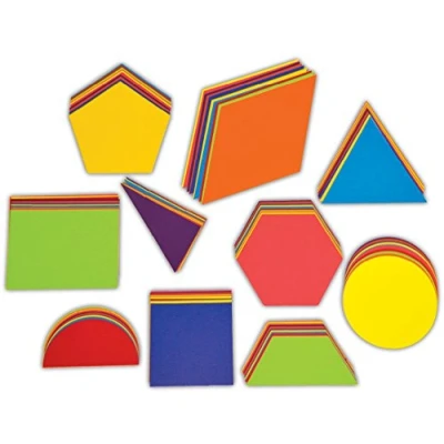Image of Springboard 40095 Pre Cut Jumbo Geometric Card Shapes (Pack of 100) 15 x 34 cm