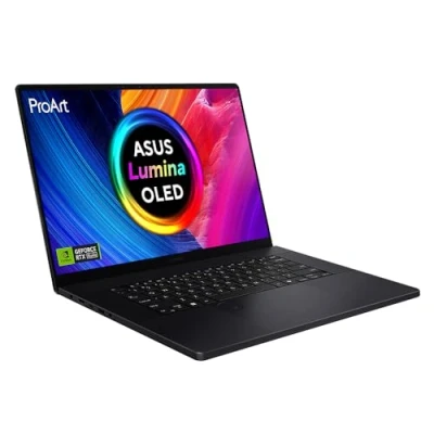 Image of ASUS ProArt 16 H7606WI 16.0&quot; 4K OLED Touchscreen Laptop (AMD Ryzen AI 9 HX 370, NVIDIA GeForce RTX 4070, 32GB RAM, 2TB PCIe SSD, Backlit Keyboard, Windows 11, Wi Fi 7) Includes Stylus Pen