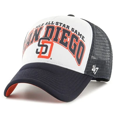 Image of 47 Brand Mesh Trucker Cap FOAM CHAMP San Diego Padres
