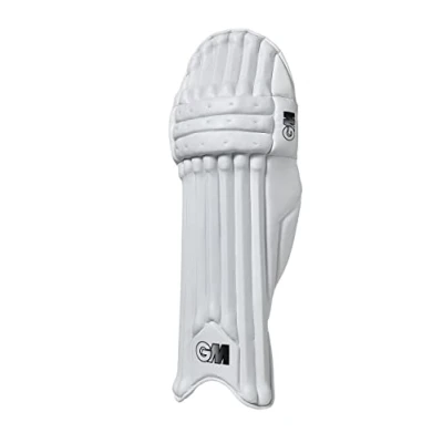 Image of Gunn &amp; Moore Gm Cricket Batting Leg Pads/Guards, 505, Black, Junior Left Handed, 1 Pair, 50282318